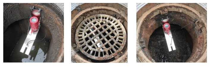 排水管网监测设备成功案例1
