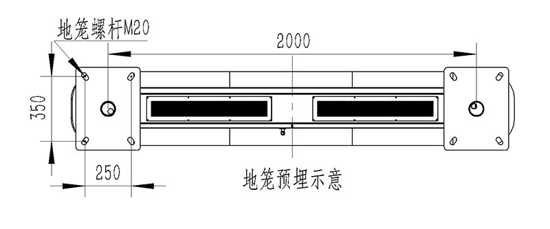 智能生态气象监测系统地笼尺寸图