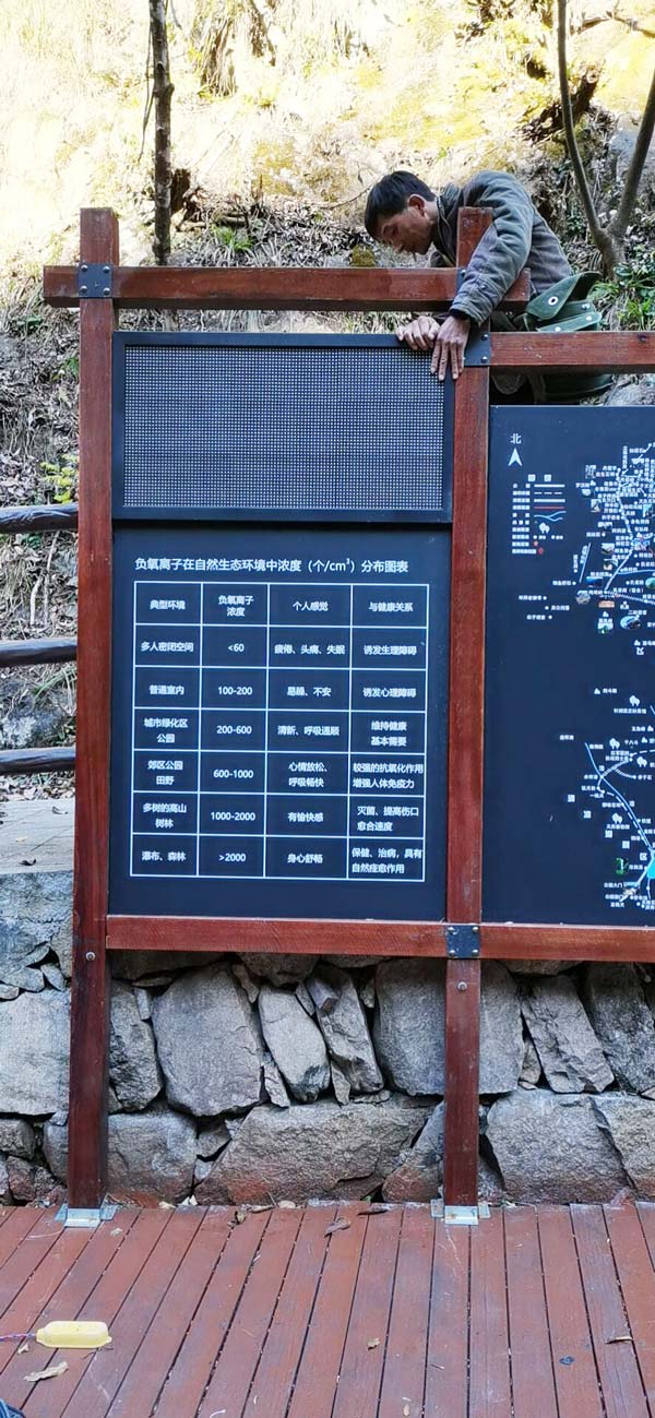 公园、景区负氧离子监测系统